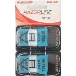 Razorline Initial Here Pads 100pcs